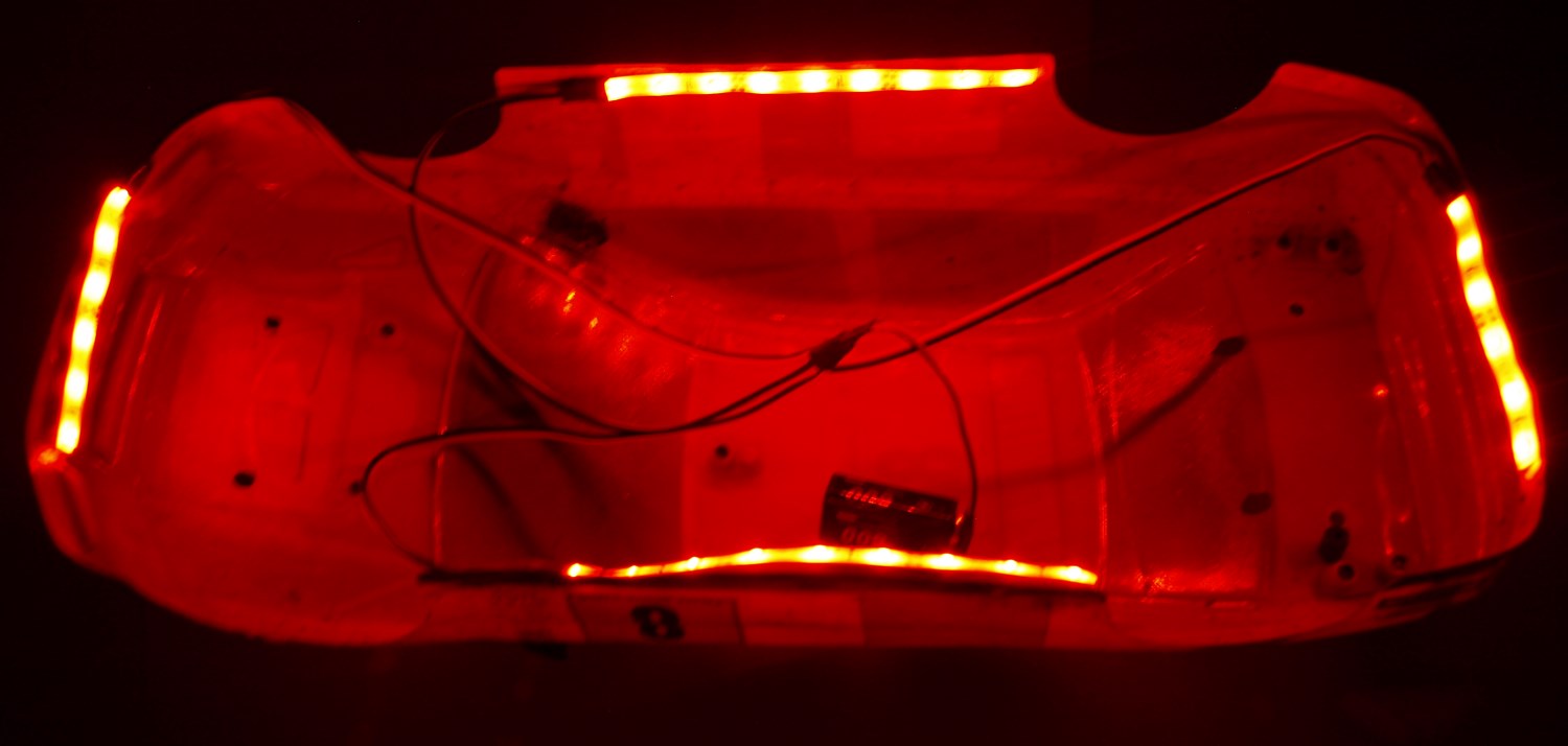 RC Car Lights Under Body Glow LED Lighting KIT Neon Under Side Chassis